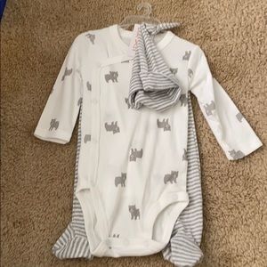 3 piece onesie outfit